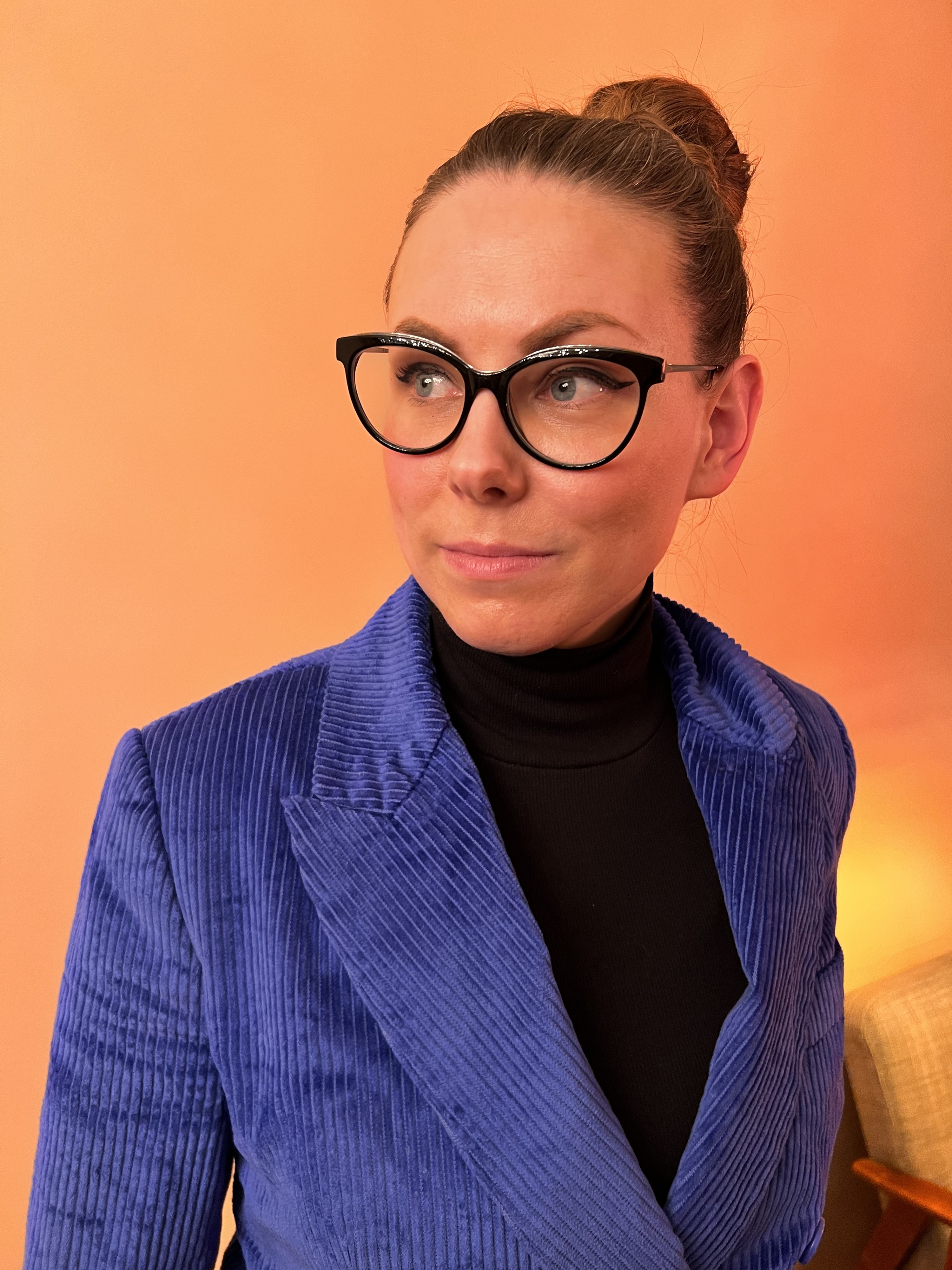 Elin Amberg IT-konsult svartvit bild